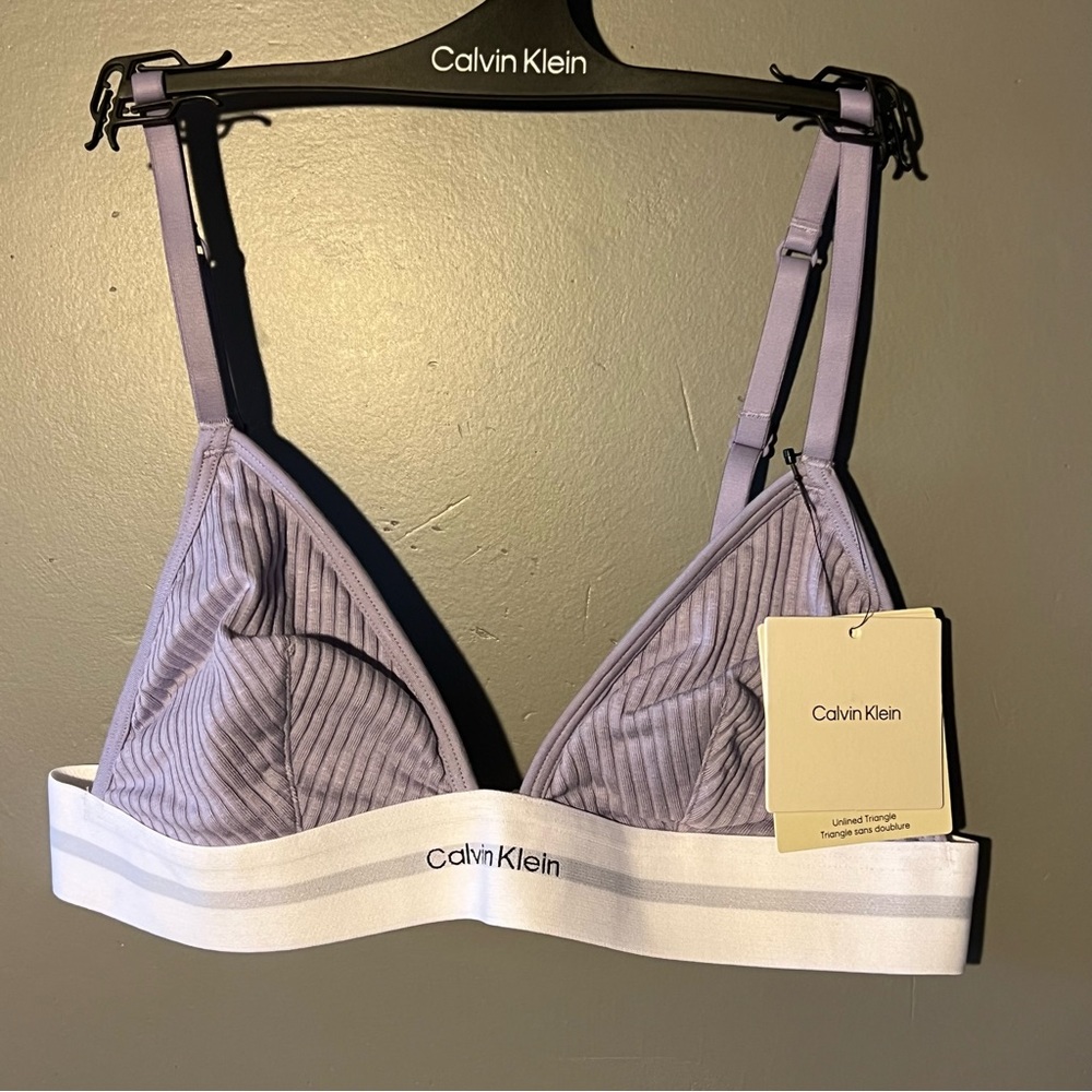 Calvin Klein Lavender Bralette